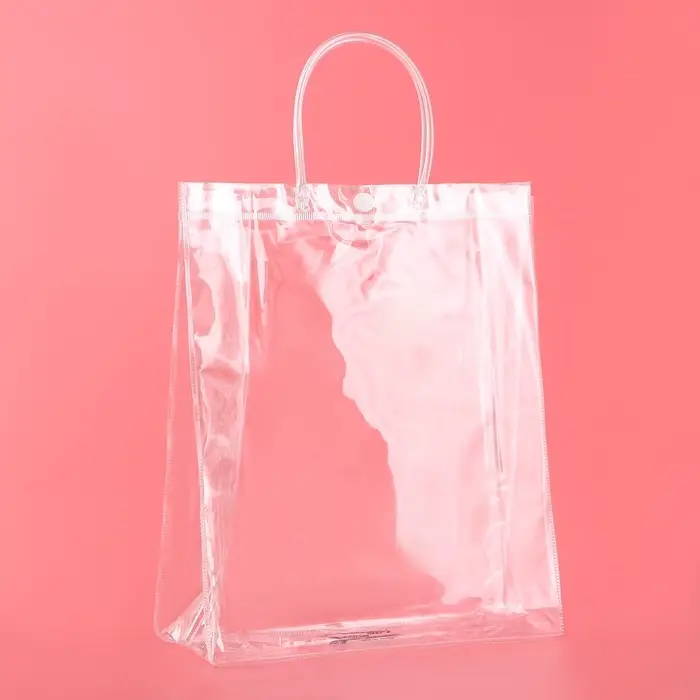 Пакет прозрачный подарочный из ПВХ, L 26&times;30&times;10 см