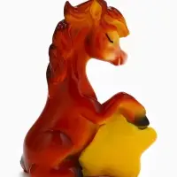 Фигурка новогодняя «Лошадка со звездой» полистоун 9 см Фигурка новогодняя «Лошадка со звездой» полистоун 9 см