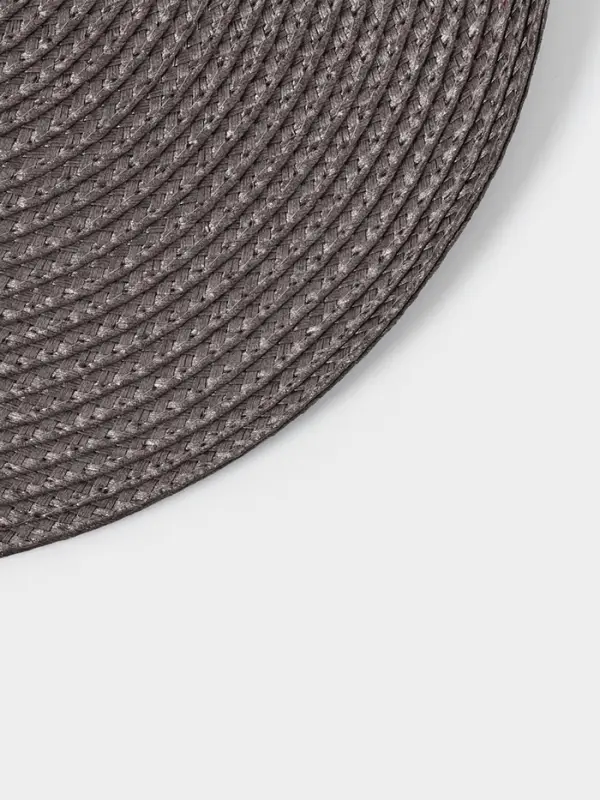 Салфетка сервировочная на стол Magistro &laquo;Лофт&raquo;, 31&times;45 см, овальная, коричневая