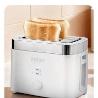 Тостер для хлеба с поддоном для крошек КТ-4025 - 780-930 Вт