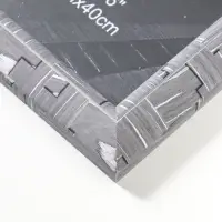 Фоторамка пластик 30х40 см "Моррис" тёмно-серый 46х36х2 см