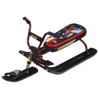 Снегокат «Ника-джамп» Робот, бордовый, чёрный, СНД1/Р2 Nika Kids Снегокат «Ника-джамп» Робот, бордовый, чёрный, СНД1/Р2 Nika Kids