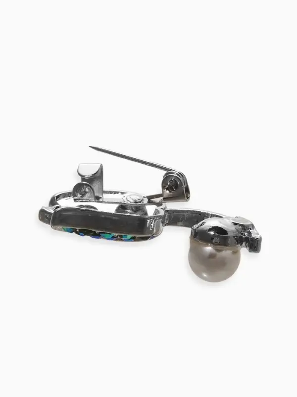 Брошь &laquo;Тюльпан. Жемчужный сад&raquo;, МИКС