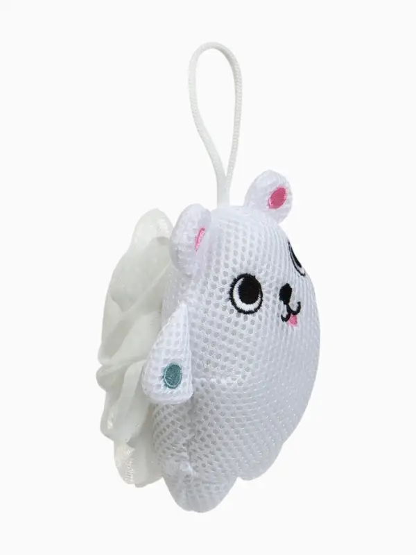 Игрушка - мочалка детская «Белый мишка» Крошка Я Игрушка - мочалка детская «Белый мишка» Крошка Я