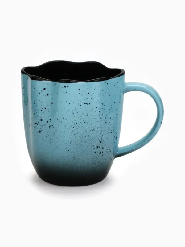 Кружка чайная керамическая &laquo;Синяя&raquo;, 350 мл