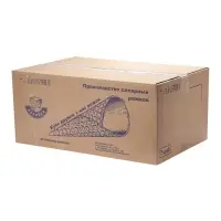 Вафельный рожок, трехцветный, 19-24 г с ровным краем, 330 шт.