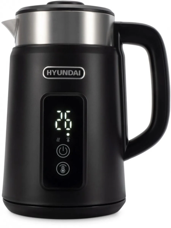 Чайник HYK-S3505 1,5л 2200Вт черный (металл)