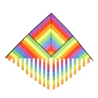 Воздушный змей Funny toys &laquo;Полосатик&raquo;, с леской