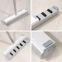 Швабра с отжимом и ведром Raccoon, швабра 32&times;5&times;132 см, ведро для полоскания и отжима 14 л