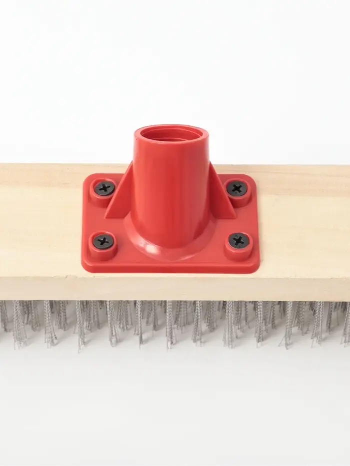 Щетка для пола с металлической щетиной 40 см