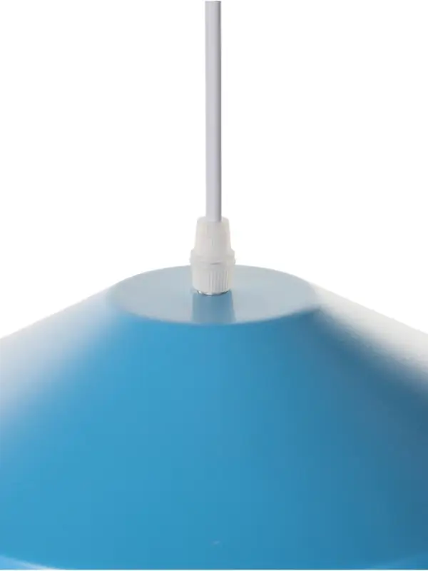 Светильник потолочный BayerLux Lisa, 1&times;40 Вт, Е27, небесный, 26&times;26&times;32 см