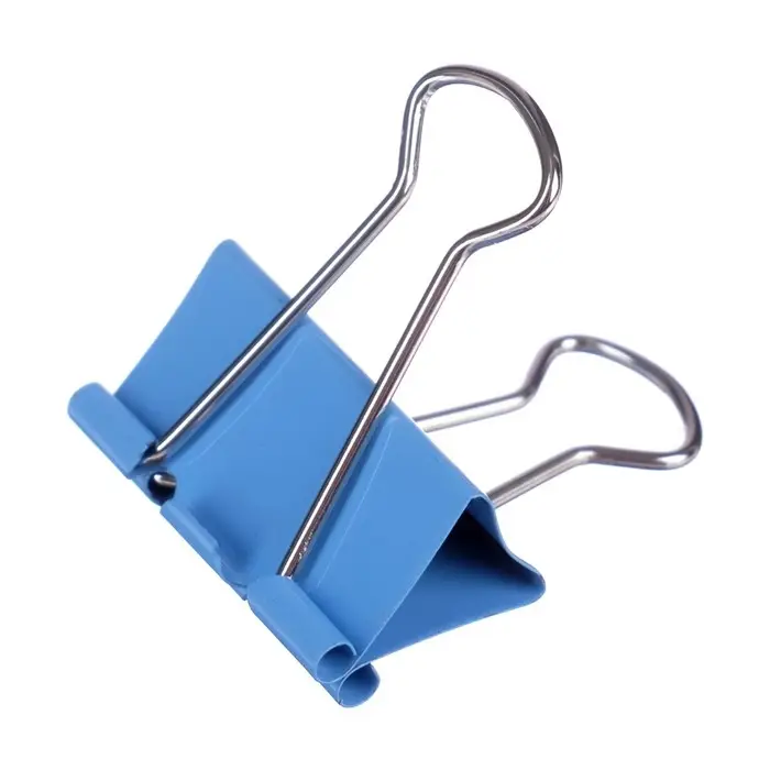 Зажимы для бумаг 32 мм, 12 штук, deVENTE, металлические, МИКС х 4 цвета, картонная коробка Зажимы для бумаг 32 мм, 12 штук, deVENTE, металлические, МИКС х 4 цвета, картонная коробка