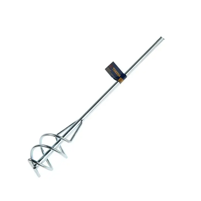 Миксер для песчано-гравийных смесей ТУНДРА, оцинкованный, SDS-plus, 60&times;10&times;400 мм