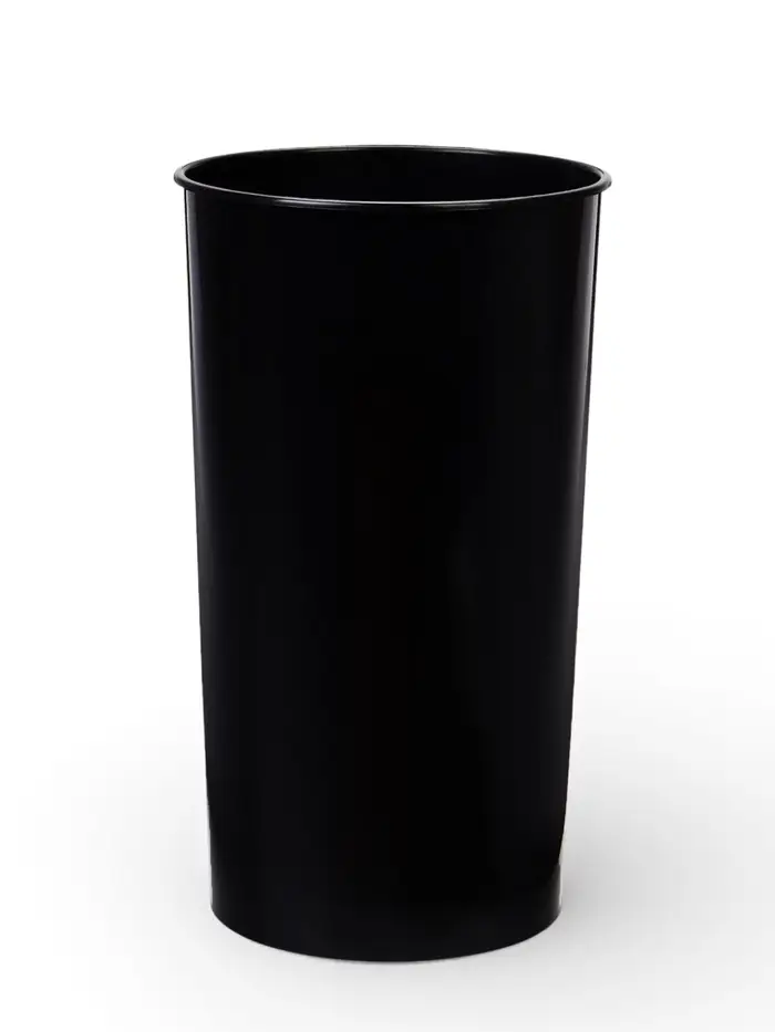 Ваза для цветов 3,8л d14см h25,5см черный