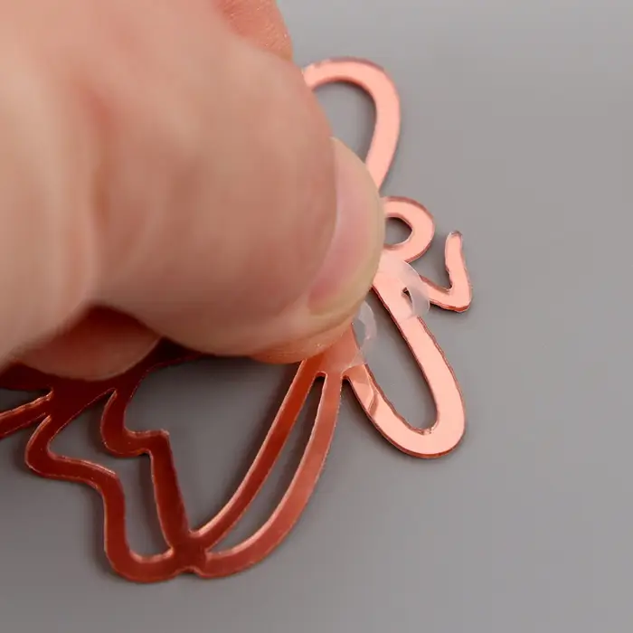 Топпер для торта «Бабочки», 5 шт., розовое золото Топпер для торта «Бабочки», 5 шт., розовое золото