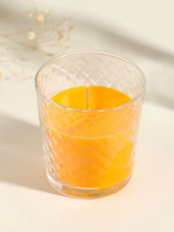 Ароматическая свеча в стакане &laquo;Цитрус и грейпфрут&raquo;, 8&times;8.5 см, 30 ч