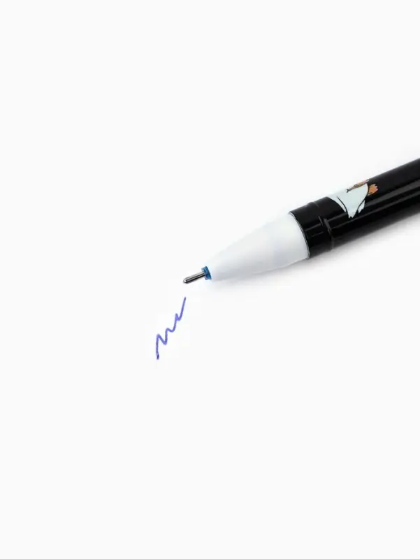 Ручка пиши-стирай с колпачком «Гуси», синяя паста, гелевая 0.5 мм Ручка пиши-стирай с колпачком «Гуси», синяя паста, гелевая 0.5 мм