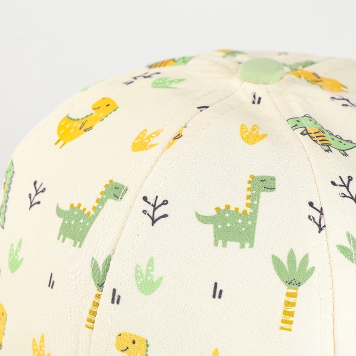 Кепка детская для мальчика «Дино в лесу», р-р. 48-50 Кепка детская для мальчика «Дино в лесу», р-р. 48-50