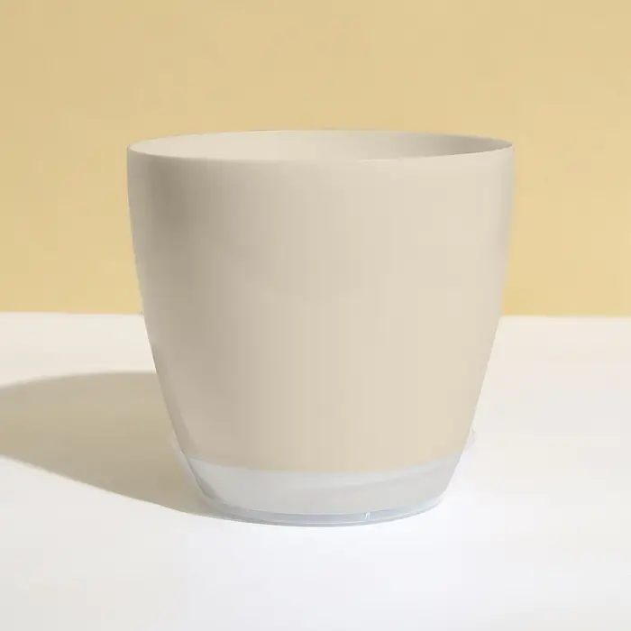 Поддон для горшка, d = 14,2 см, пластик, прозрачный Поддон для горшка, d = 14,2 см, пластик, прозрачный