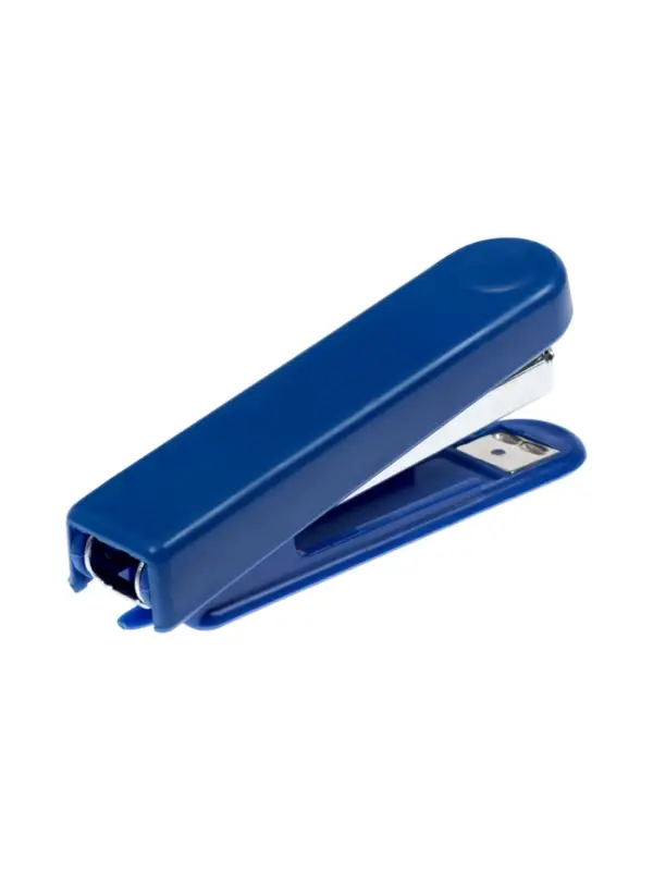 Степлер №10, до 10 листов, синий