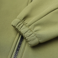 Комбинезон демисезонный для мальчиков MINAKU из Softshell на флисе, непромокаемый, оливковый, рост 110 см