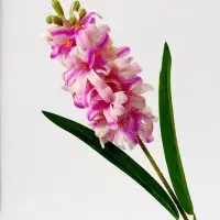 Цветы искусственные &laquo;Гиацинт галант&raquo;, 66&times;5 см, бело-сиреневые