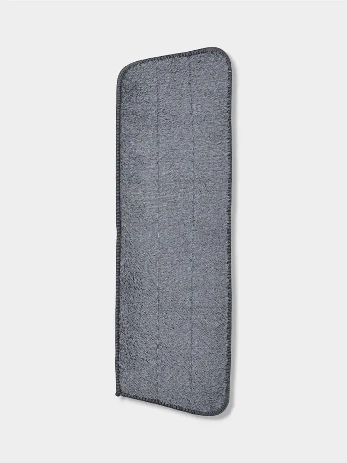 Насадка для швабры с распылителем Доляна, 40&times;13 см, микрофибра, серая