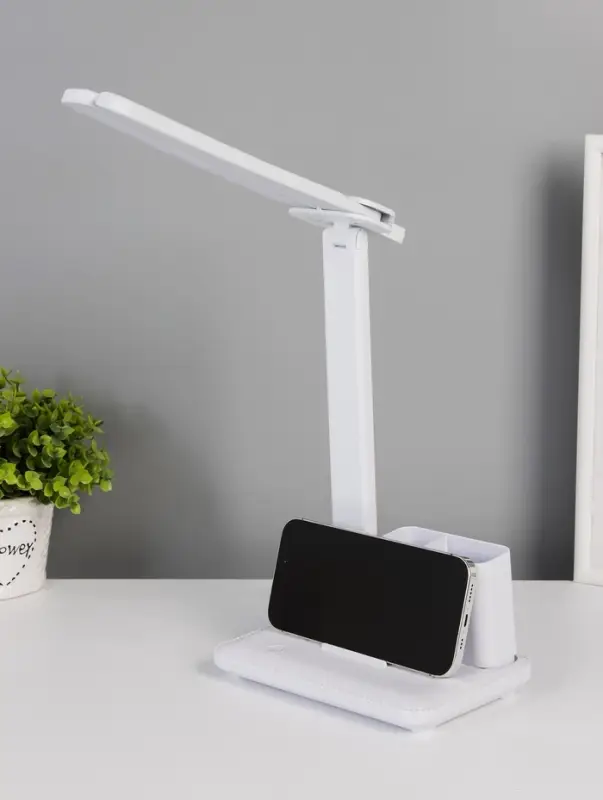 Настольная лампа сенсорная &laquo;Раздвижная&raquo; LED 15 Вт АКБ USB белый 45&times;30&times;17 см RISALUX