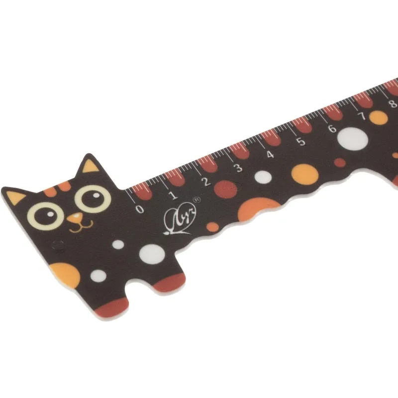 Линейка фигурная Кот 34С 2265-08