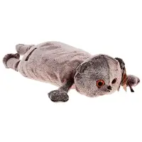 Мягкая игрушка-подушка &laquo;Кот&raquo;, цвет серый, 40 см