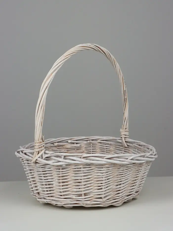 Корзина  (ива): 34х34х14, 1 шт., белый