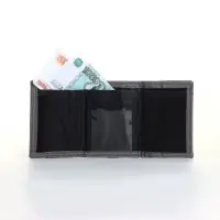 Кошелёк на липучке, серый