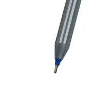 Ручка шариковая Pensan. Triball, синий стержень, игольчатый узел 1 мм, на масляной основе, треугольный корпус
