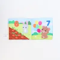 Книжка-шуршалка «Веселые цифры», 12х12 см, Крошка Я Книжка-шуршалка «Веселые цифры», 12х12 см, Крошка Я