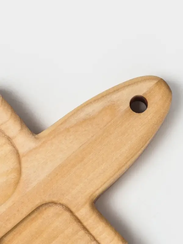 Доска - менажница деревянная для подачи шотов Adelica, на 5 рюмок, 30&times;13&times;1.8 см, берёза