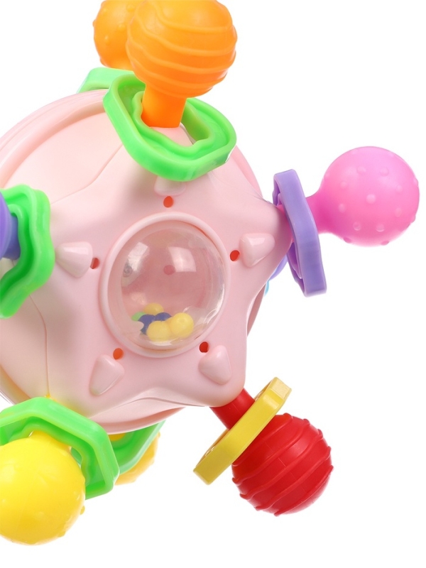 Развивающая сенсорная игрушка «Тянучка», с погремушкой, Крошка Я Развивающая сенсорная игрушка «Тянучка», с погремушкой, Крошка Я