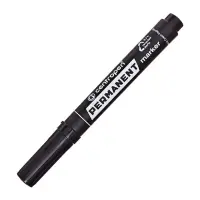 Маркер перманентный Centropen 8576, чёрный, узел 5.0 мм, линия 1-4.6 мм