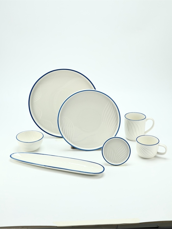 Тарелка керамическая Dolce Ceramo. «Оушен», 23 х 23 см