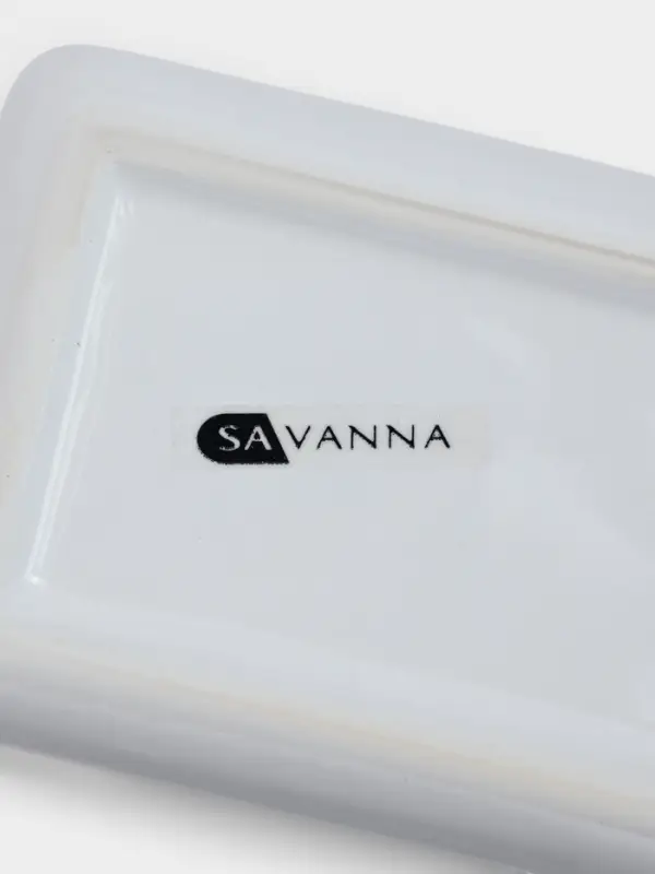 Дозатор для мыла SAVANNA &laquo;Природа&raquo;, 350 мл, белый