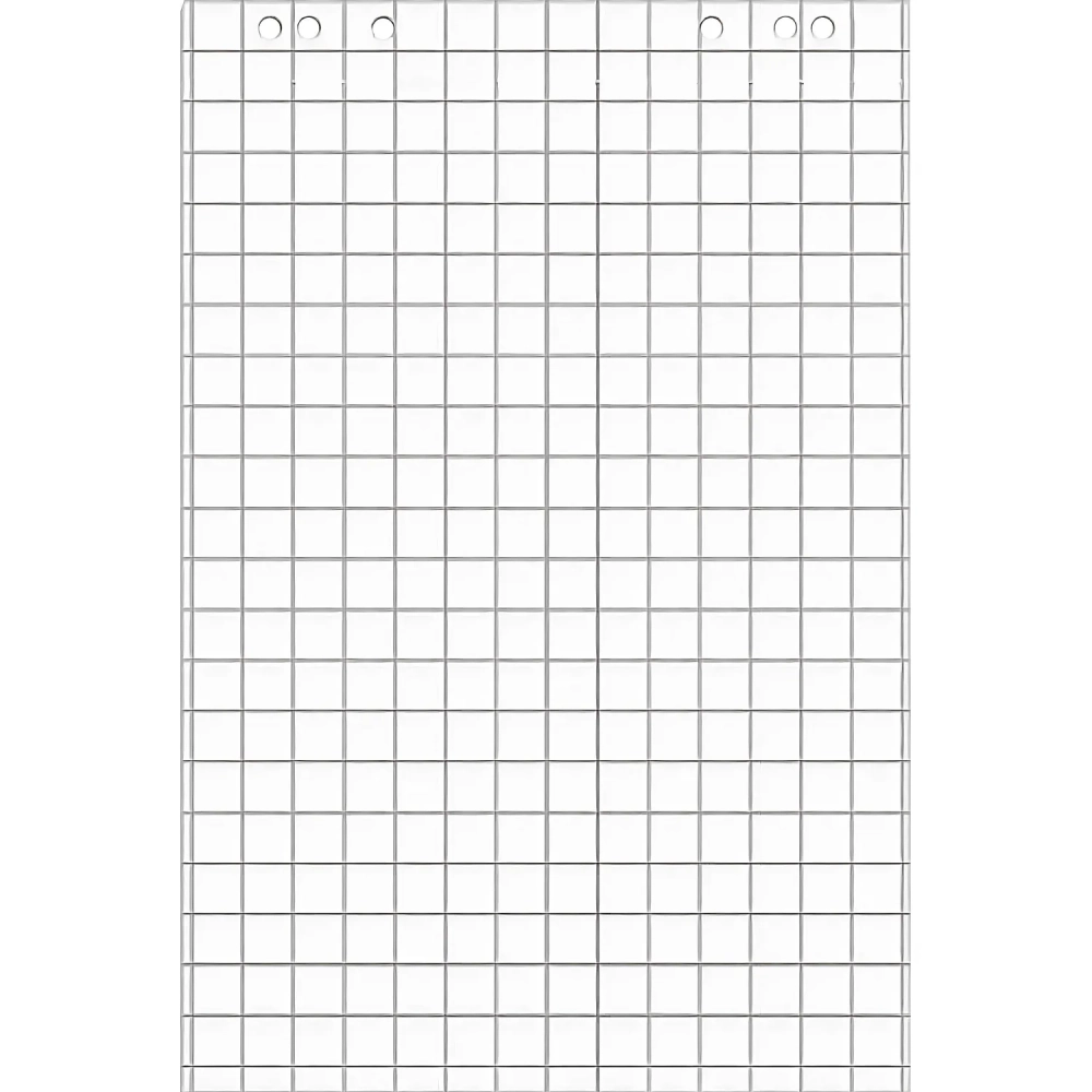 Бумага для флипчартов Attache клетк 67,5х98см 20л 80г белиз92% 5шт/уп