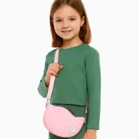 Сумка детская COLOR, для девочки, на молнии, розовая