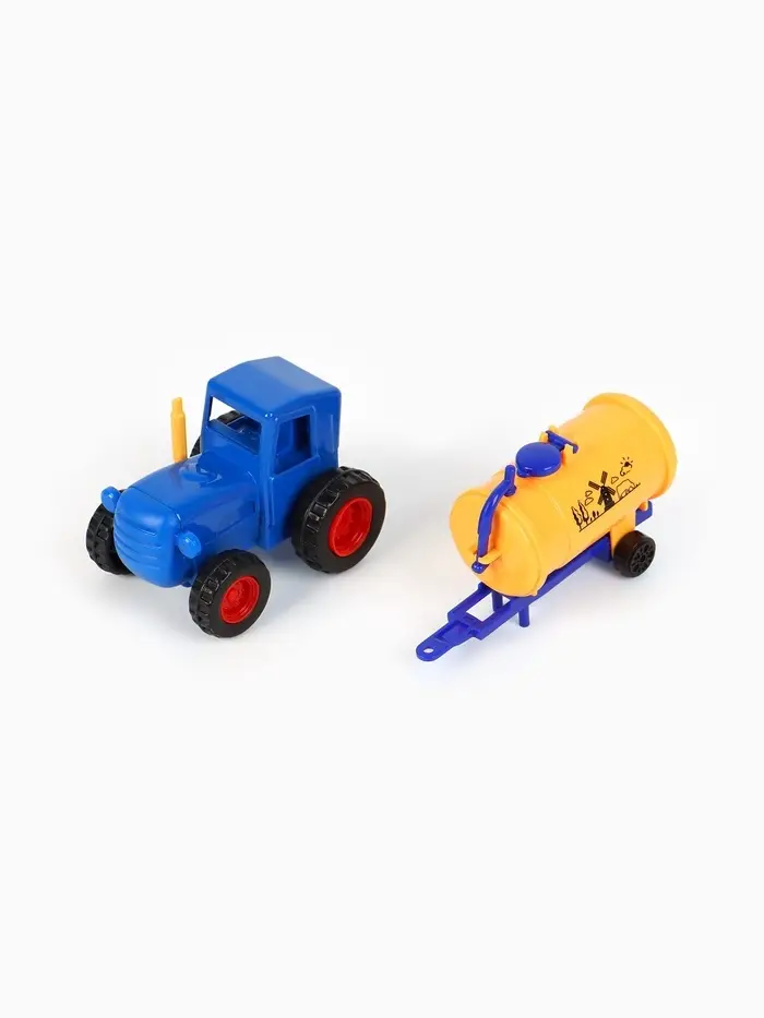 Игрушка трактор с бочкой