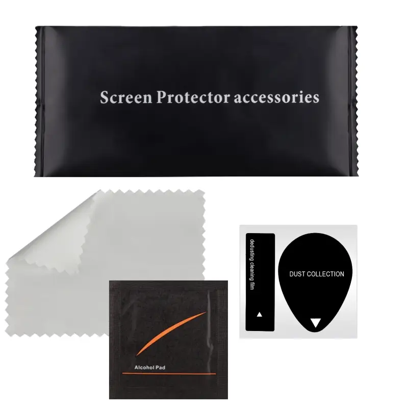 Набор 3 в 1 для поклейки стекла (упаковка 100 штук) (5000шт./кор) Набор 3 в 1 для поклейки стекла (упаковка 100 штук) (5000шт./кор)