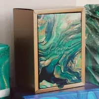 Коробка подарочная складная, упаковка, &laquo;Малахит&raquo;, 20 х 15 х 10 см