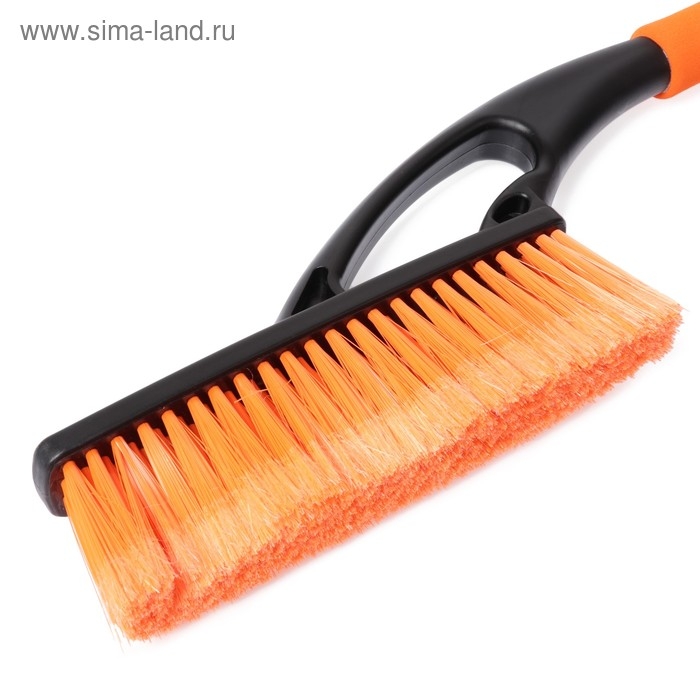 Щетка сметка, со скребком, M5, мягкая ручка, 57 см Щетка сметка, со скребком, M5, мягкая ручка, 57 см