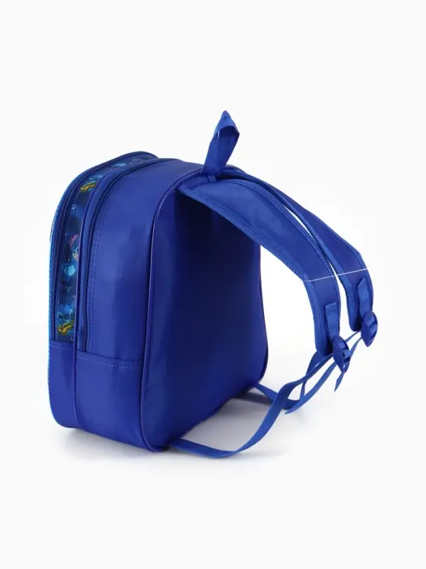 Рюкзак школьный со светодиодными лампочками &laquo;Синий Монстрик&raquo;