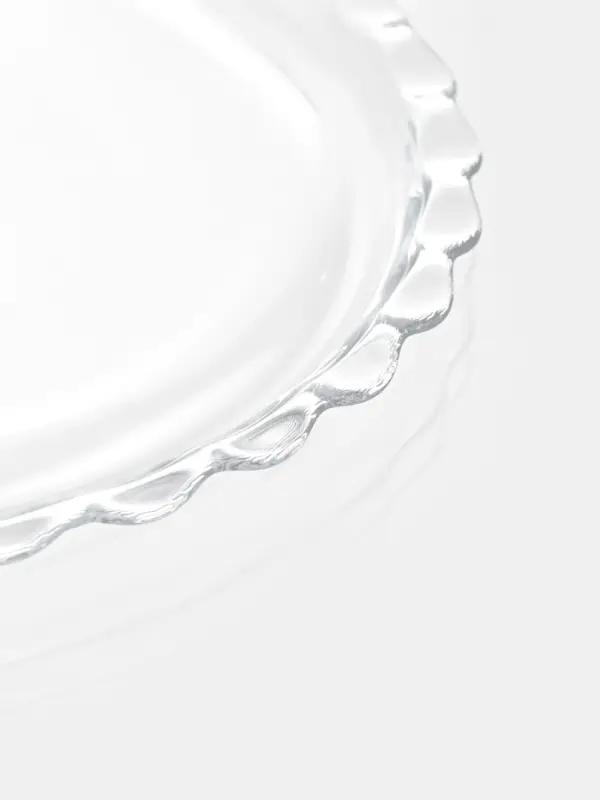 Блюдо Paşabah&ccedil;e Patisserie, d=26.4 см, h=15.5 см, с крышкой, стекло, прозрачное