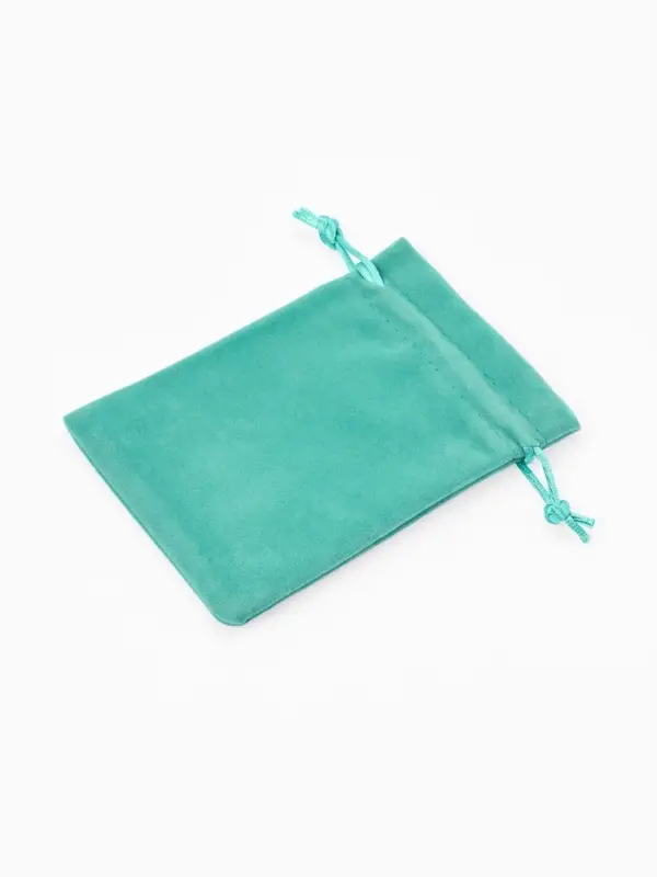 Набор мешочков бархатных 50 шт. &laquo;Классика&raquo;, 9&times;12 см, бирюзовый