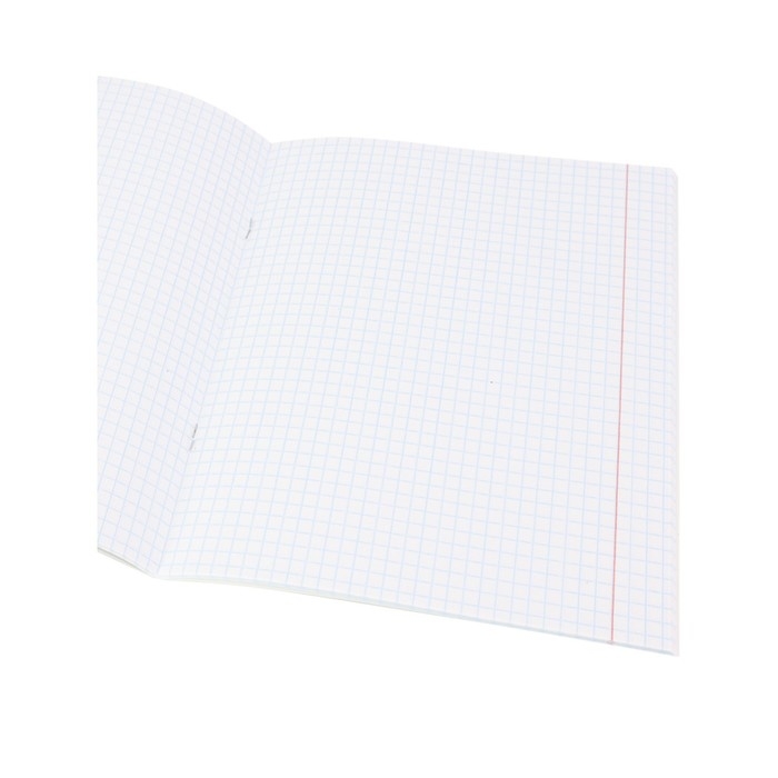 Тетрадь предметная 48 листов в клетку Аниме "Геометрия", обложка мелованный картон, тиснение холодной фольгой, ламинация Soft-Touch, блок офсет