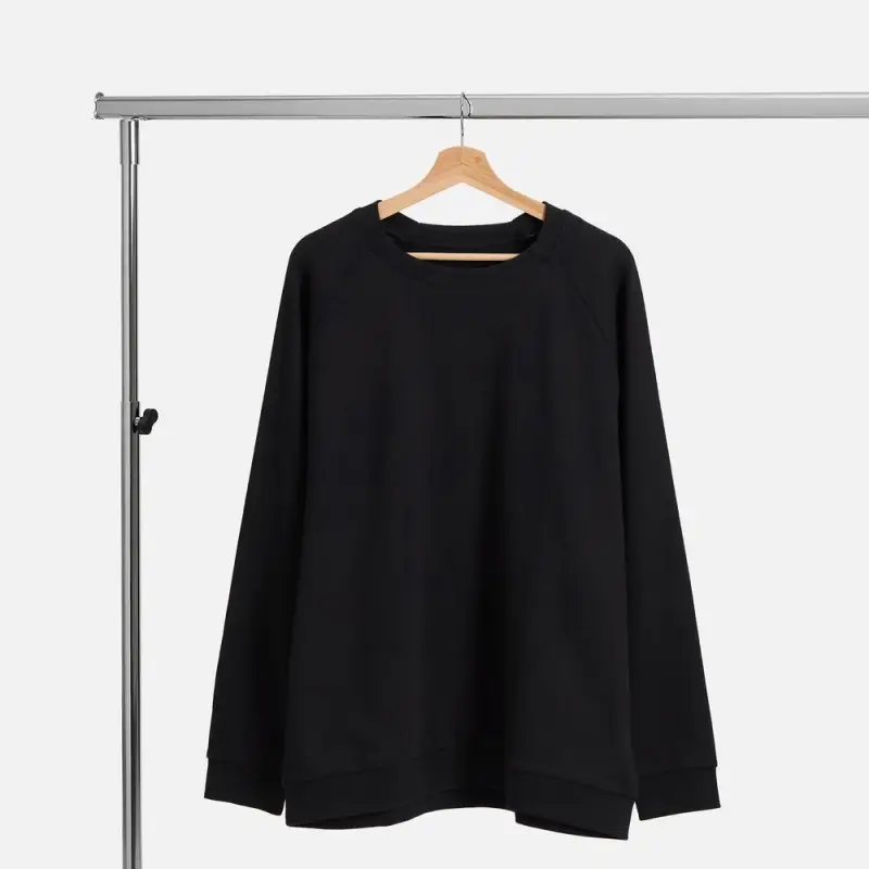 Свитшот унисекс Avenu, черный, размер XS/S Свитшот унисекс Avenu, черный, размер XS/S